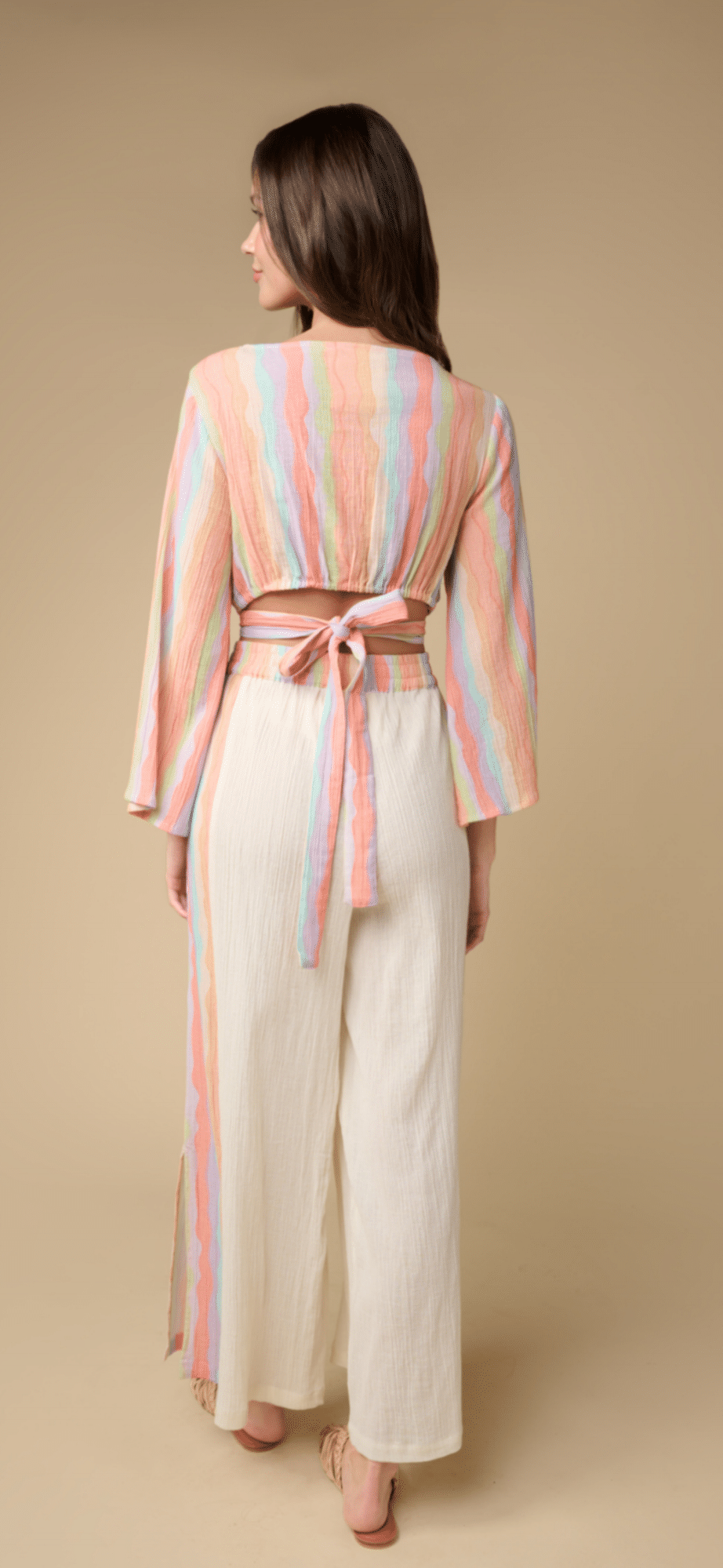 Love Rainbow Crop Top