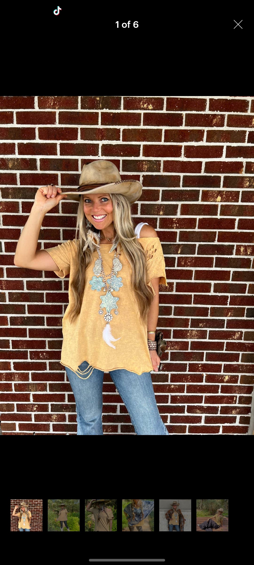 Washed Distressed Ripped Shirt