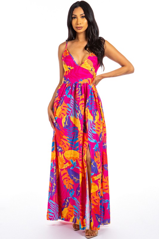 Destined for Barbados Maxi Dress