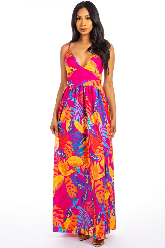 Destined for Barbados Maxi Dress