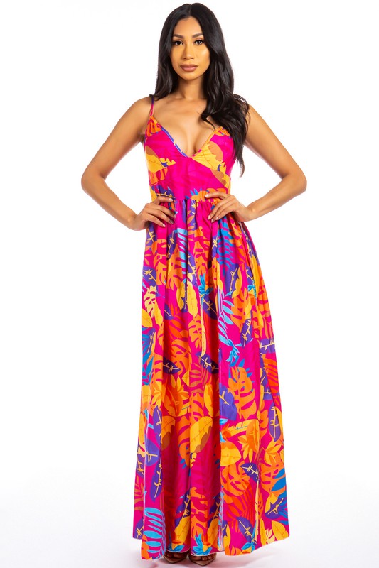 Destined for Barbados Maxi Dress