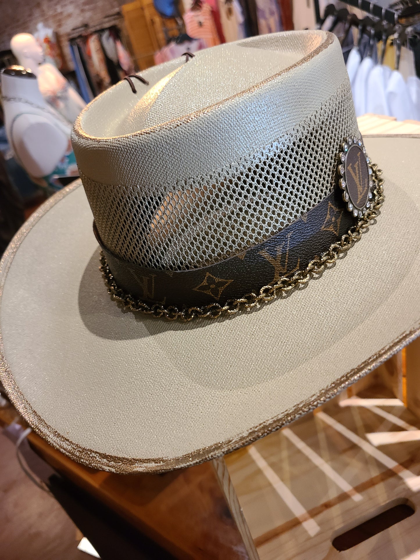 Custom Mesh Fedora Hat