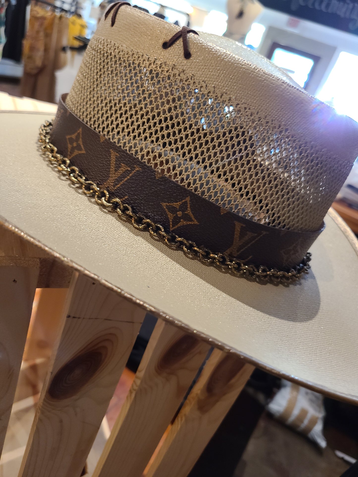 Custom Mesh Fedora Hat