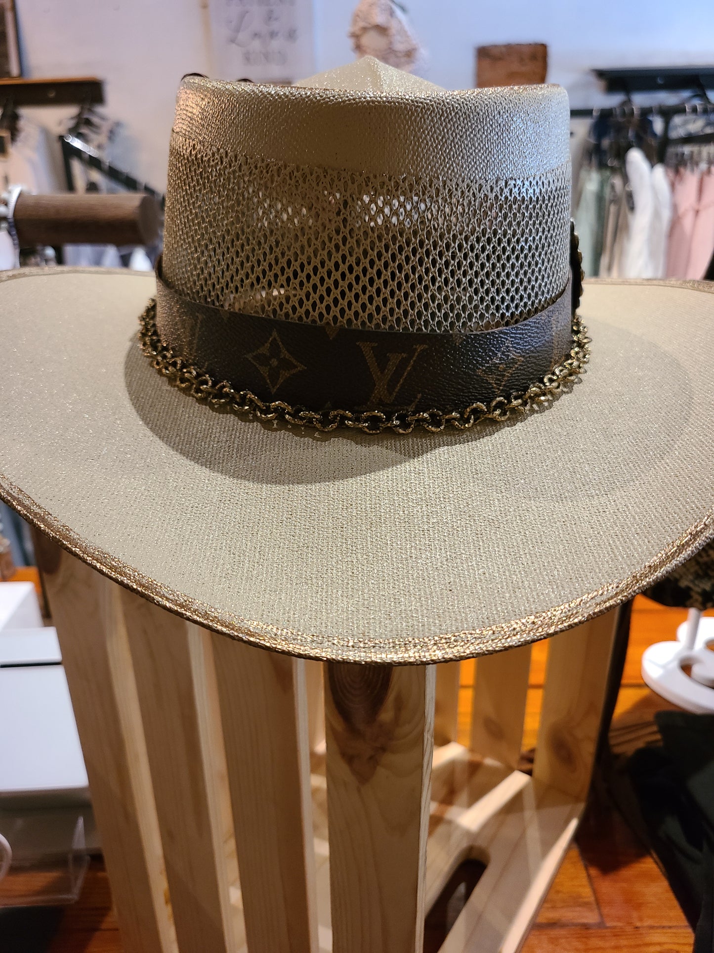 Custom Mesh Fedora Hat