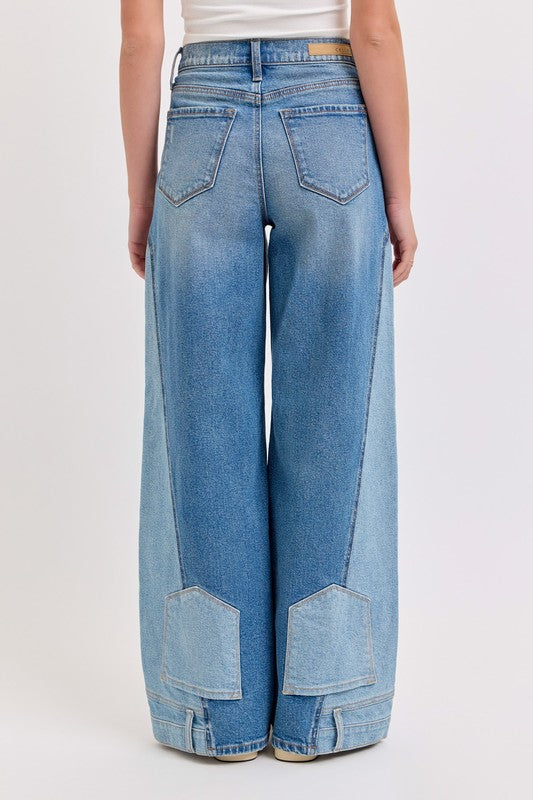 The Upside Down WideLeg Jean