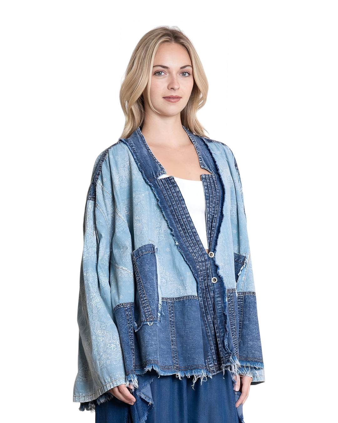 Jane's Denim Cape Jacket