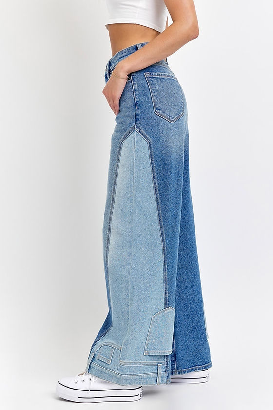 The Upside Down WideLeg Jean