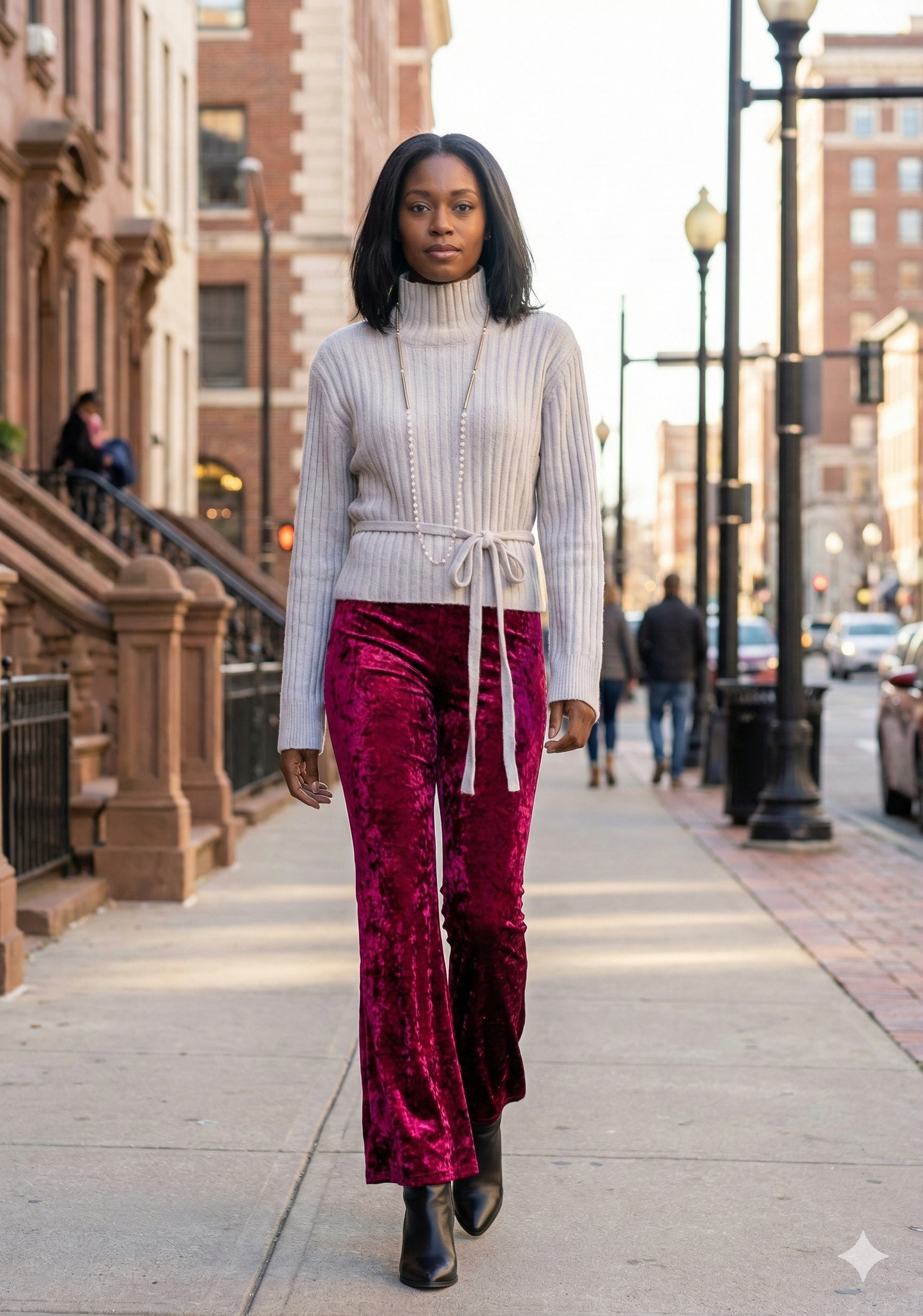 City Chic Open Back Sweater