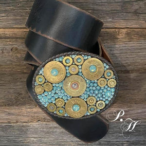 'Roper' Misty Turquoise Buckle