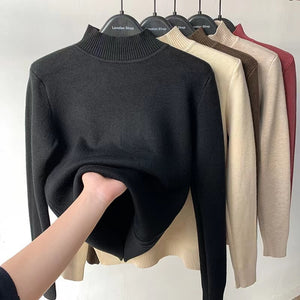 Aerin Slim Khaki Crew Neck Sweater